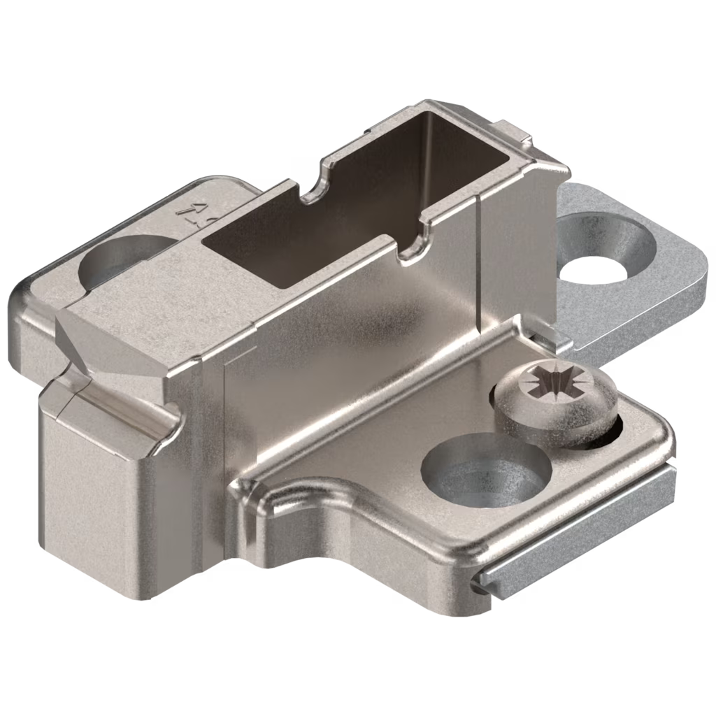 BLUM CLIP TOP Die Cast Mounting Plate 0mm,3mm,6mm,9mm,18,(Size 5 option)