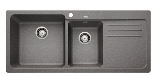 Blanco Germany Naya 8 S Sink For cabinet width min. 800 mm Silgranit Range- Available in 5 Colours :  Anthracite ,Black ,White ,Rock Grey ,Alu-Metallic