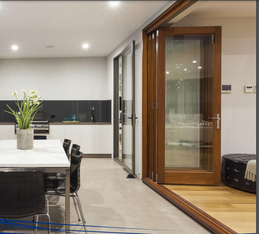 Cowdroy All Weather Folding Door Track System 90kg for Internal doors and components 90kg