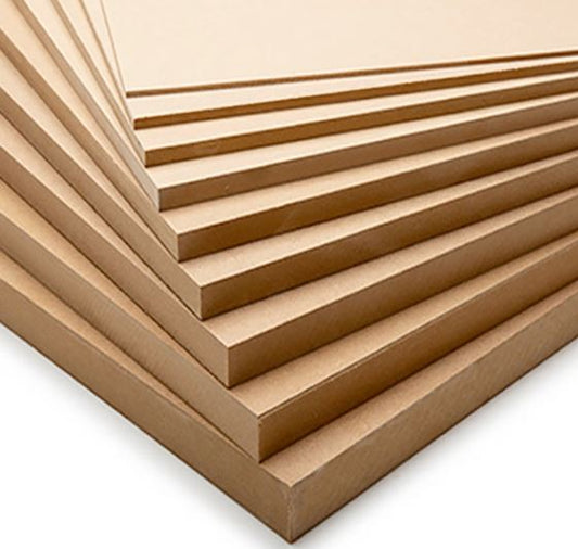 Daiken NZ made MDF Melamine 16mm White, Black, Raw 2400 x 1200 - Sold in Packs Price/Unit