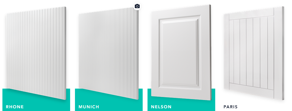 Custom Kitchen Panels- Series 2 Ready-To-Use Cabinet Doors, Drawer Fronts, Door Panels and Wardrobes