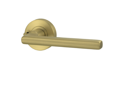 YALE PREMIUM VIVID LEVER V4 PASSAGE ,PRIVACY & DUMMY WITH LATCH 3 COLORS SATIN BRASS ,GUN METAL & MATT BLACK