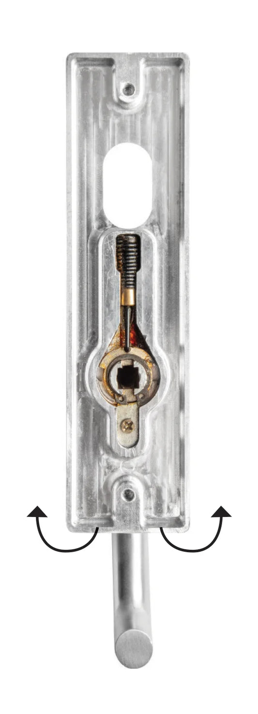 MILES NELSON COMMERCIAL WIDE LONG PLATE SC - INTERNAL / NO LEVER / PLAIN SATIN CHROME ON BRASS PRICED PER EACH