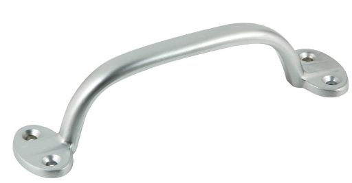 Jaeco Grip  Pull Handle 165mm In 5 Colours : Brass Plate ,Chrome ,Florentine Bronze ,Satin Chrome ,Satin Nickel