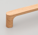 Kethy Pinta Timber D Handle 128mm C to C, O/A 144mm Available In 4 Colours : Walnut ,Black Stain ,Oak ,Oak Raw