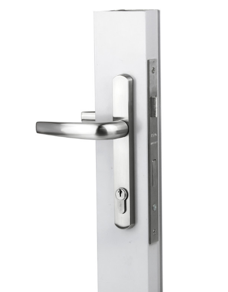 Sylvan Orion Lever Handle 781 Entrance Kit Available In 4 Colours : Black Powder Coated ,Silver Pearl ,Satin Nickel ,White Powder Coated
