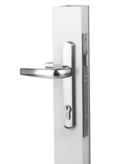 Sylvan Orion Lever Handle 723 Entrance Kit  Available In 4 Colours : Black Powder Coated ,Silver Pearl ,Satin Nickel ,White Powder Coated