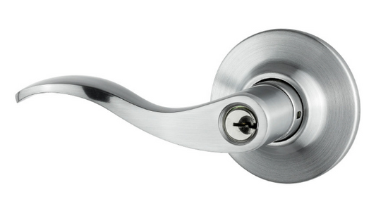 Sylvan Seattle Combination Entrance Lever & Dead Bolt Right & Left Hand - Satin Chrome