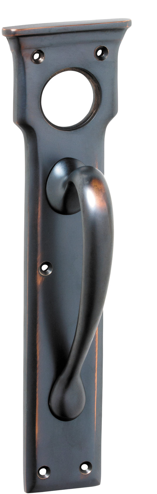 Pull Handle Cylinder Hole Antique Copper H255xW70xP57mm