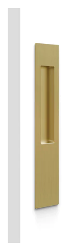 Mardeco 8102 M Series Flush Pull ( Long Plate 255mm ) No Key Hole Available In 7 Colours : Black , Bronze ,Brushed Nickel ,Brushed Satin Chrome ,Polished Chrome ,Satin Brass ,Satin Chrome