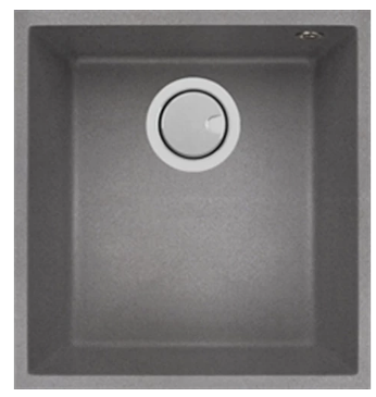 MERCER DURO GRANITE ( PALERMO ,BESCIA ,CAGLIARI ) SINGLE BOWL BLACK. CONCRETE & WHITE..