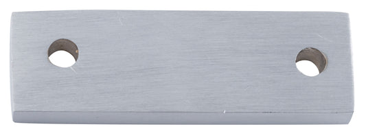 Casement Fastener Spacer Square Satin Chrome H51xW16xT6mm CTC 39mm (+/-1mm)