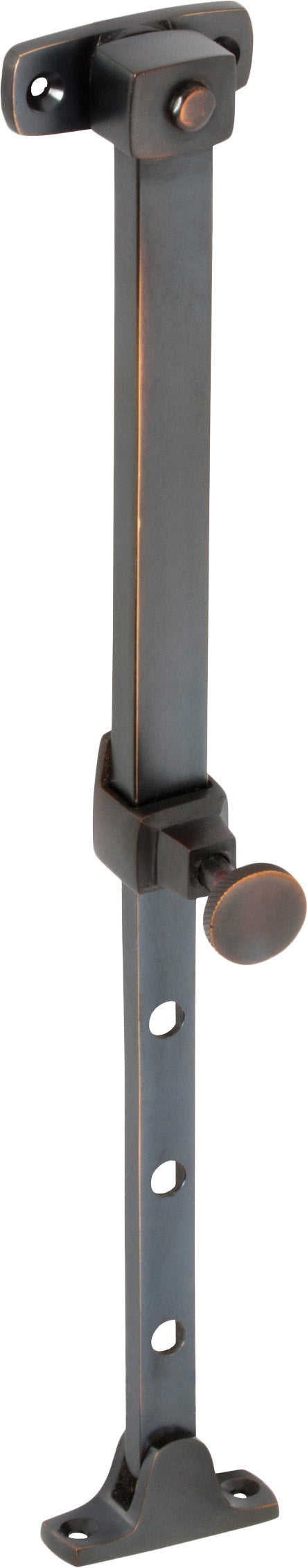 Casement Stay Telescopic Pin Antique Copper L200-295mm