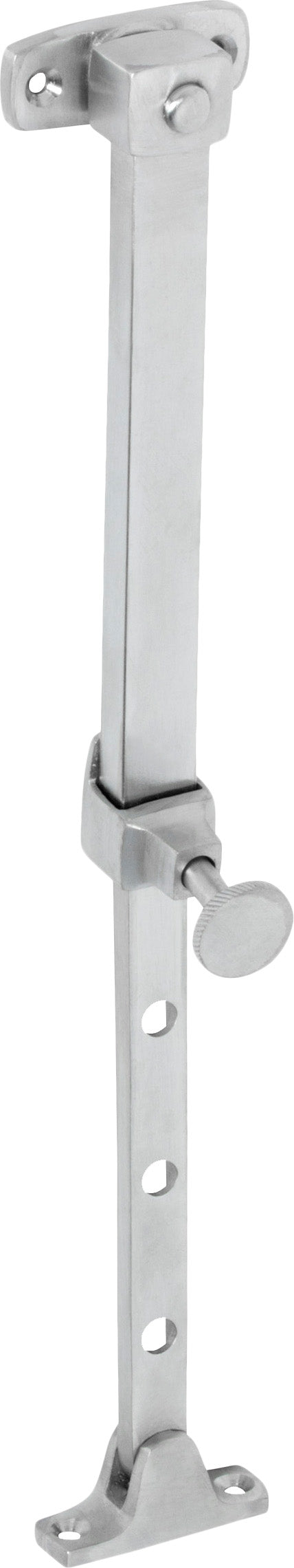 Casement Stay Telescopic Pin Satin Chrome L200-295mm