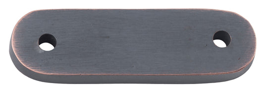 Casement Fastener Spacer Teardrop Antique Copper H55xW16xT6mm CTC 39mm (+/-1mm)