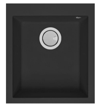 MERCER DURO GRANITE  ( VENICE, PARATO, TRENTO ) SINGLE BOWL - BLACK. CONCRETE & WHITE.