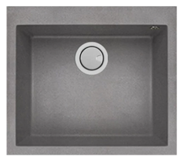 MERCER DURO GRANITE ( NAPLES, AREZZO, PALEMO ) SINGLE BOWL - BLACK. CONCRETE & WHITE.