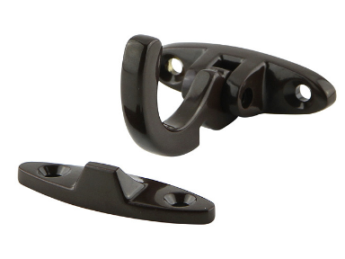 Jaeco Spur Fastener Spring Catch Solid Brass In 6 Colours : Chrome ,Florentine Bronze ,Polished Brass ,Satin Chrome ,Satin Nickel ,White