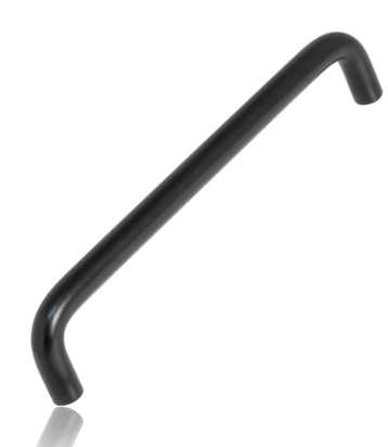 Mardeco 2002 Kitchen Cabinet Handle Finish Black Available  In 5 Sizes : 96mm ,128mm ,160mm ,192mm ,288mm