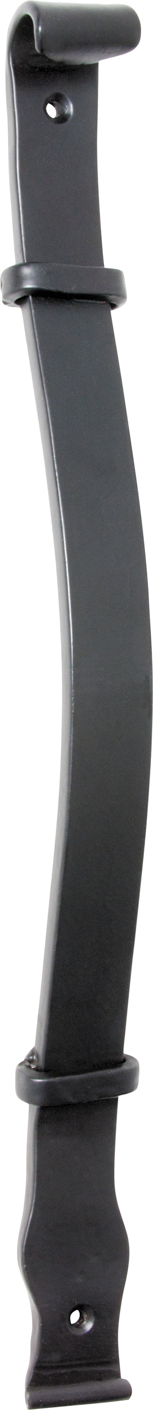 Pull Handle Iron Strap Matt Black H510xP55mm