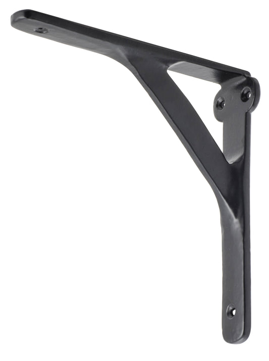 Shelf Bracket Iron Medium Matt Black H150xP150mm