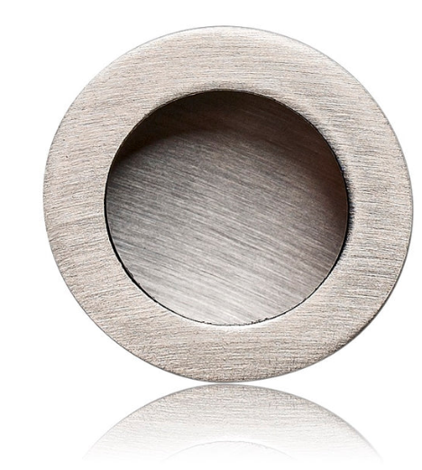 JNF Round Concealed Flush Handle Diameter 30mm Eco Series Stainless Steel