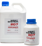 West Systems 207 Hardener 333 ml,1.33Litres,3.35Litres,6.7Litres