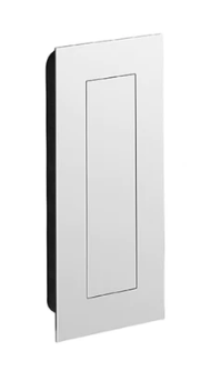 JNF Rectangular Concealed Flush Handle With Cover ( 135mm x 55mm ) Stainless Steel & Polished Stainless Steel