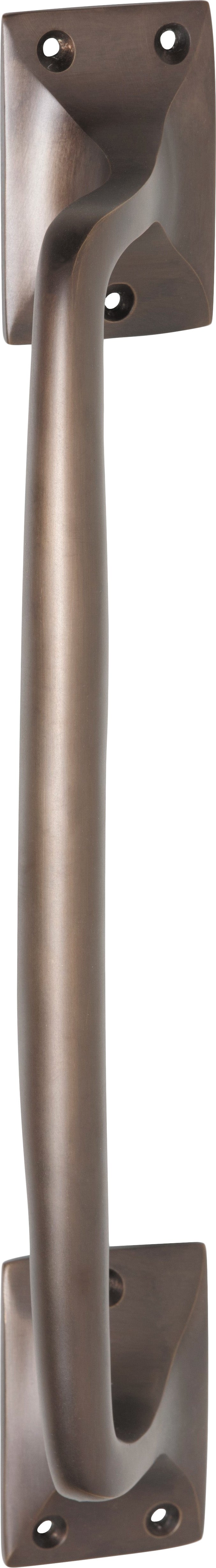 Pull Handle Classic Offset Antique Brass H305xW42xP60mm