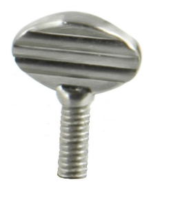 Jaeco Steel Thumb screws for Telescopic Stay In 6 Colours : Brass Plate ,Chrome ,Florentine Bronze ,Satin Chrome ,Satin Nickel ,White