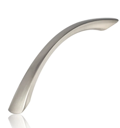 Mardeco 3090 Kitchen Cabinet Handle 128mm Finish Brushed Nickel & Satin Chrome