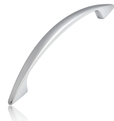 Mardeco 3126 Kitchen Cabinet Handle Size CC 128mm & 288mm Finish Brushed Nickel & Satin Chrome