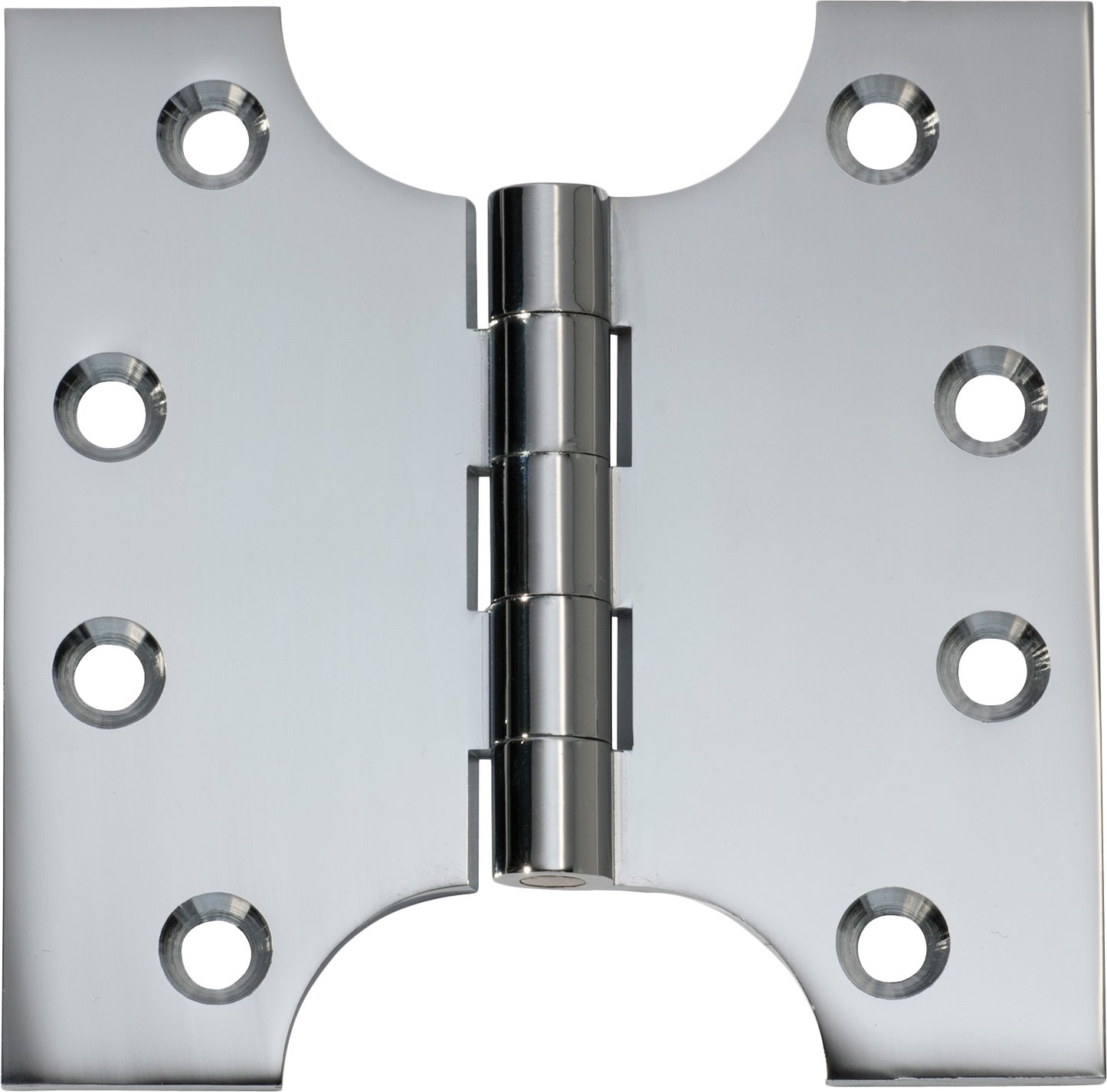 Hinge Parliament Chrome Plated H100xW100xT4mm