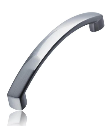 Mardeco 3129 Kitchen Cabinet Handle Size CC 128mm & 288mm Finish Brushed Nickel & Satin Chrome