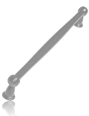 Mardeco 3802 Kitchen Cabinet Handle Size CC 256mm Finish Antique Brass ,Black & Pewter