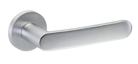 Groel Tendenza 214 Round Door Handle Dummy Left Handle Finish Available In 3 Colours :  Brushed Satin Chrome ,IX Graphite (Bronze)  & Inox Tech