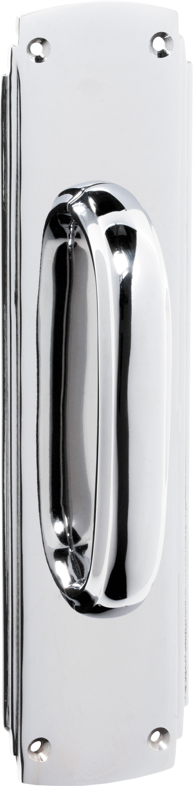 Pull Handle Art Deco Chrome Plated H240xW60mm