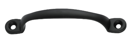 Jaeco Single Hole Drawer Pull Handles 110mm ctrs In 3 Colours : Black ,Chrome ,Satin Nickel