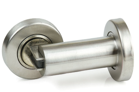 Jaeco Wall / Floor Mounted Door Stop Brushed Stainless Steel