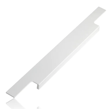Mardeco 4022 Estiva Kitchen Cabinet Handle Finish White  - Overall Sizes Available In 4 Sizes : 300mm ,400mm ,500mm ,600mm