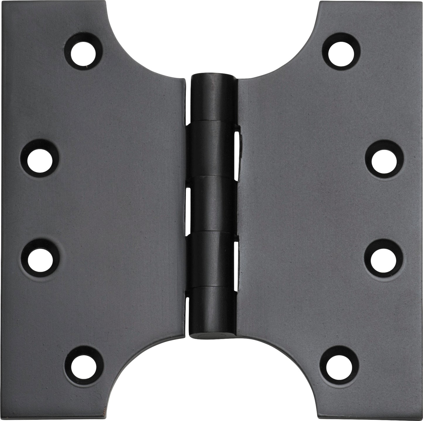 Hinge Parliament Matt Black H100xW100xT4mm