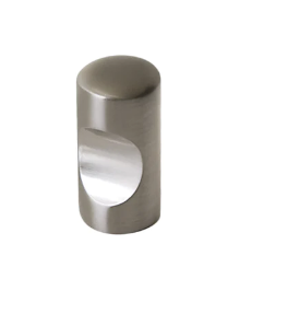 ELITE SARA CYLINDER KNOB 12MM ( HEIGHT : 25mm x WIDTH : 12mm ) - BRUSHED NICKEL