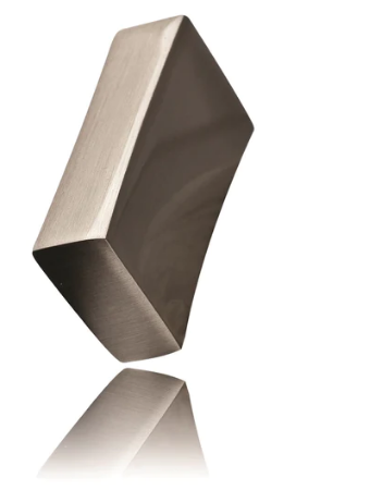 Mardeco 1299 Cabinet Knob Overall Size 41mm x 11mm Available In 4 Colours : Black ,Brushed Nickel ,Satin Chrome ,White