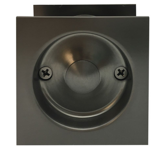 MILES NELSON CAVITY DOOR SLIDER DUMMY SQUARE VISUAL PACK  IN 3 COLOURS : BLACK ,SATIN CHROME ,SATIN GRAPHITE FINISH