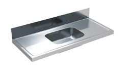 MERCER CLASSICLINE STAINLESS STEEL 500 SERIES C3-500 CABINET MOUNT BENCH