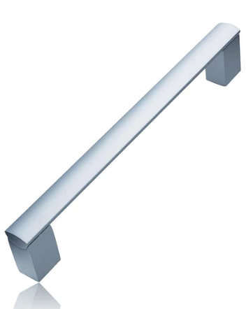 Mardeco 4024 Aseda Kitchen Cabinet Handle Finish Satin Chrome - In 6 Sizes : 128mm ,160mm ,192mm ,224mm ,256mm ,288mm