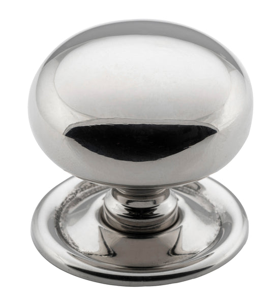 Cupboard Knob Classic Polished Nickel D38xP36mm