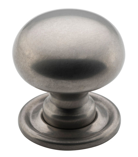 Cupboard Knob Classic Satin Nickel D25xP28mm