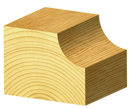 ECONOCUT RADIUS COVE BIT-ROUTER BIT- 9.5mm, & 12.7mm