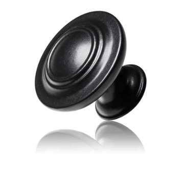 Mardeco 3801 Cabinet Knob Diameter Size 33mm Finish Available in 3 Colours : Antique Brass ,Black ,Pewter